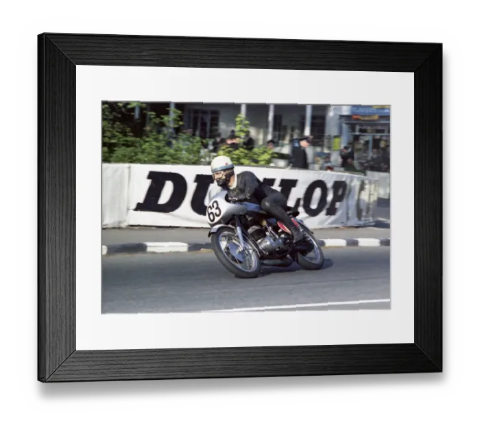 Framed Print : Bill Smith (Bultaco) 1967 Production TT Framed Print : Bill Smith (Bultaco) 1967 Production TT