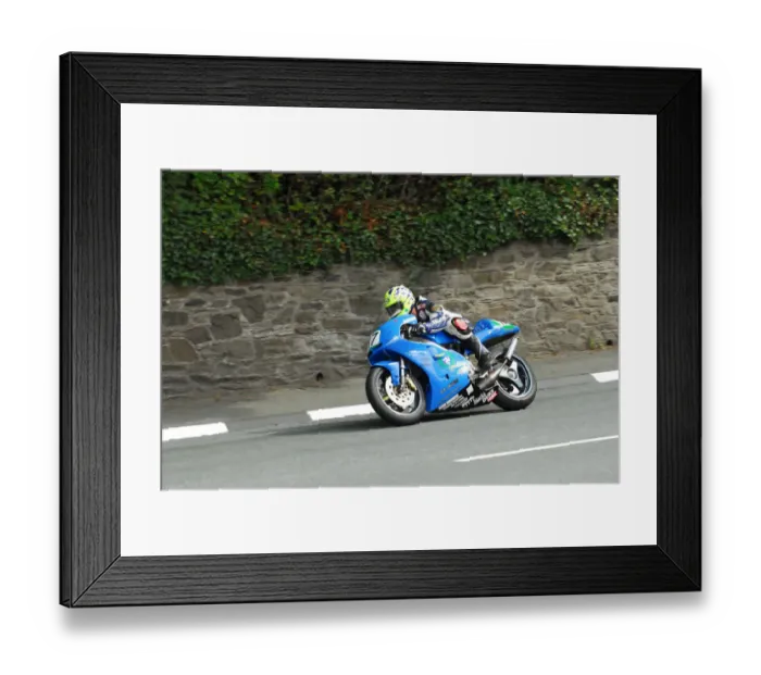 Framed Print : Nigel Beattie (Honda) 2013 Manx Grand Prix Parade Framed Print : Nigel Beattie (Honda) 2013 Manx Grand Prix Parade