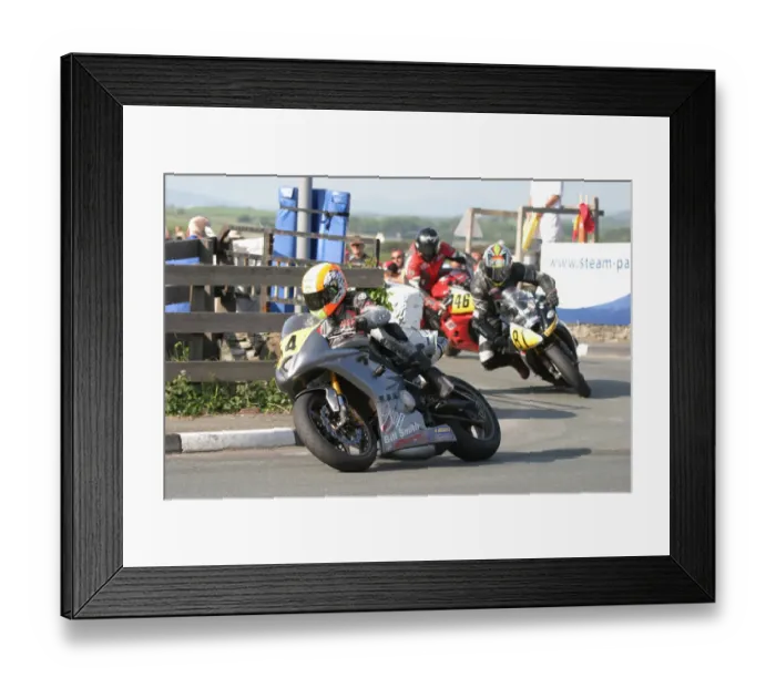 Framed Print : Tim Poole (Triumph) 2007 Steam Packet Races Framed Print : Tim Poole (Triumph) 2007 Steam Packet Races