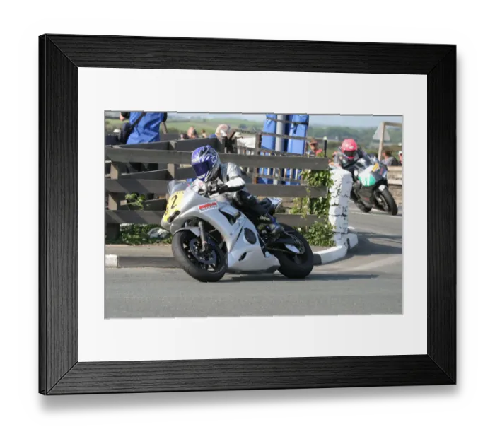 Framed Print : Justin Croft (Yamaha) 2007 Steam Packet Races Framed Print : Justin Croft (Yamaha) 2007 Steam Packet Races