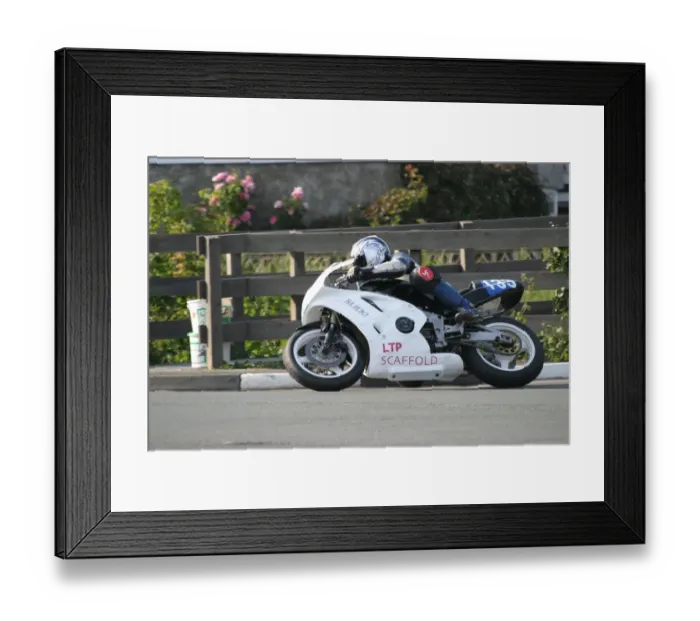 Framed Print : Dan Kneen (Kawasaki) 2007 Steam Packet Races Framed Print : Dan Kneen (Kawasaki) 2007 Steam Packet Races