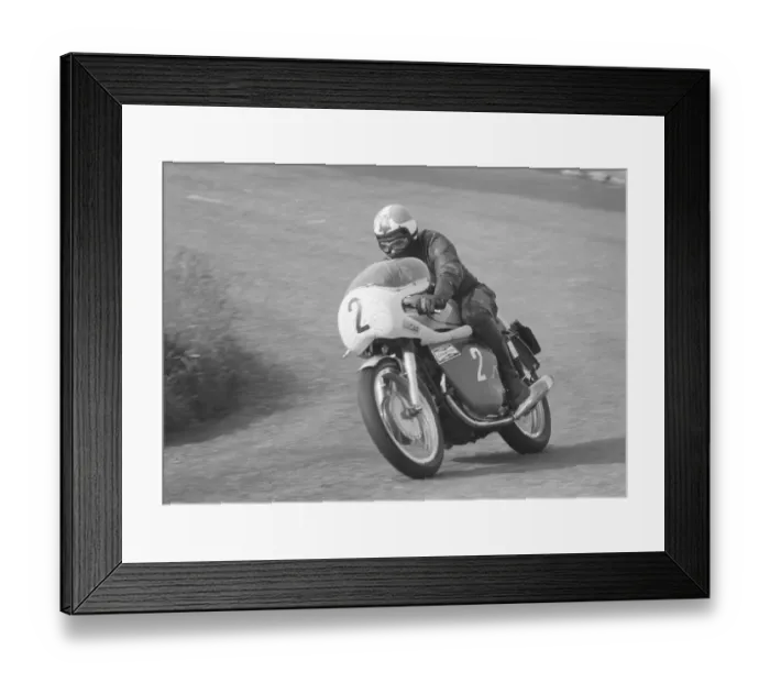 Framed Print : Steve Spencer (Norton) 1970 Production TT Framed Print : Steve Spencer (Norton) 1970 Production TT