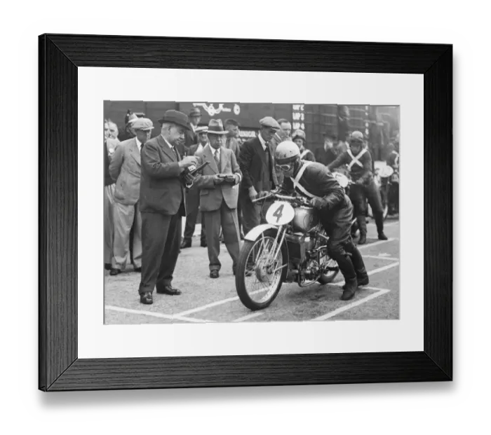 Framed Print : Otto Steinbach (DKW) 1935 Lightweight TT Framed Print : Otto Steinbach (DKW) 1935 Lightweight TT