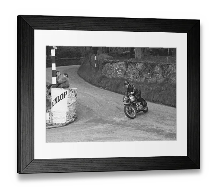 Framed Print : T Southward (Triumph) 1950 Senior Clubman TT Framed Print : T Southward (Triumph) 1950 Senior Clubman TT