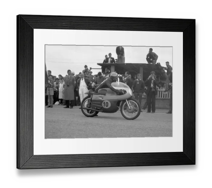 Framed Print : Franta Stastny (Jawa) 1963 Senior TT