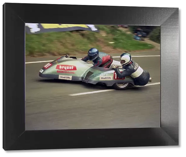 Keith Soall & Edward Mills (Yamaha) 1987 Sidecar TT