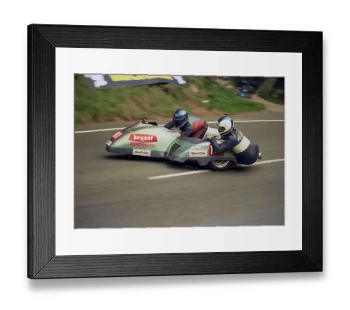 Framed Print : Keith Soall & Edward Mills (Yamaha) 1987 Sidecar TT Framed Print : Keith Soall & Edward Mills (Yamaha) 1987 Sidecar TT