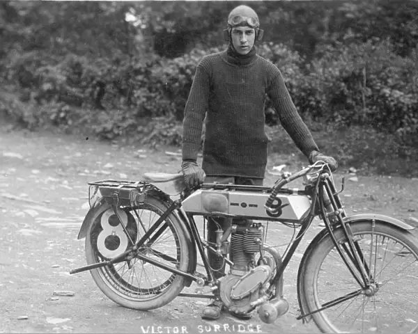 Victor Surridge (Rudge) 1911 TT