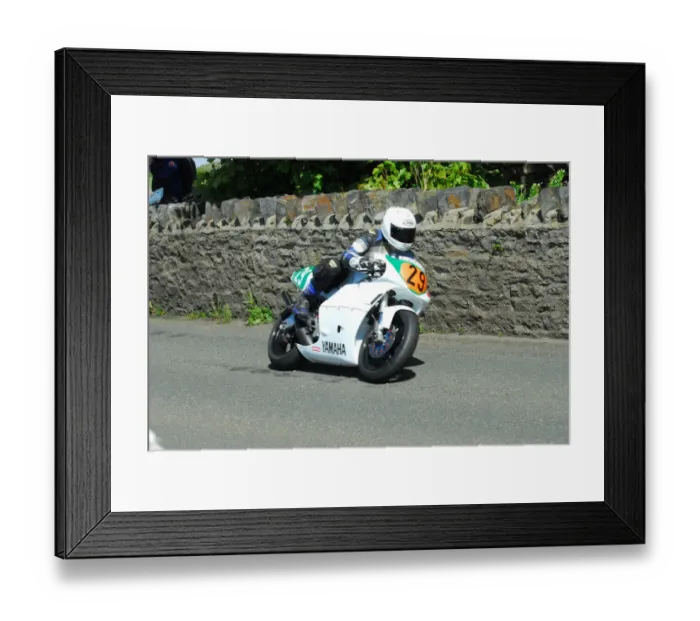 Framed Print : Neil Chadwick (Yamaha) 2015 Pre-TT Classic Framed Print : Neil Chadwick (Yamaha) 2015 Pre-TT Classic
