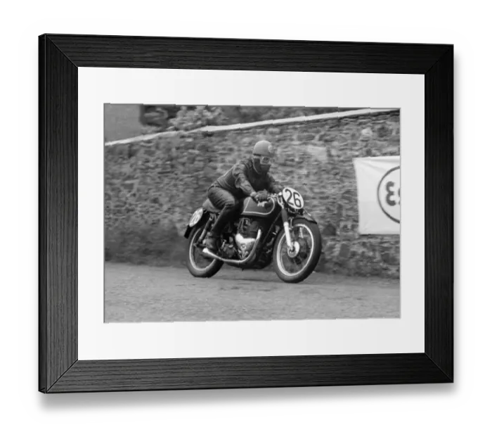 Framed Print : Ken Swallow (Matchless) 1954 Senior TT Framed Print : Ken Swallow (Matchless) 1954 Senior TT