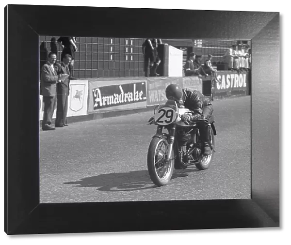 Ken Swallow (Norton) 1954 Junior TT