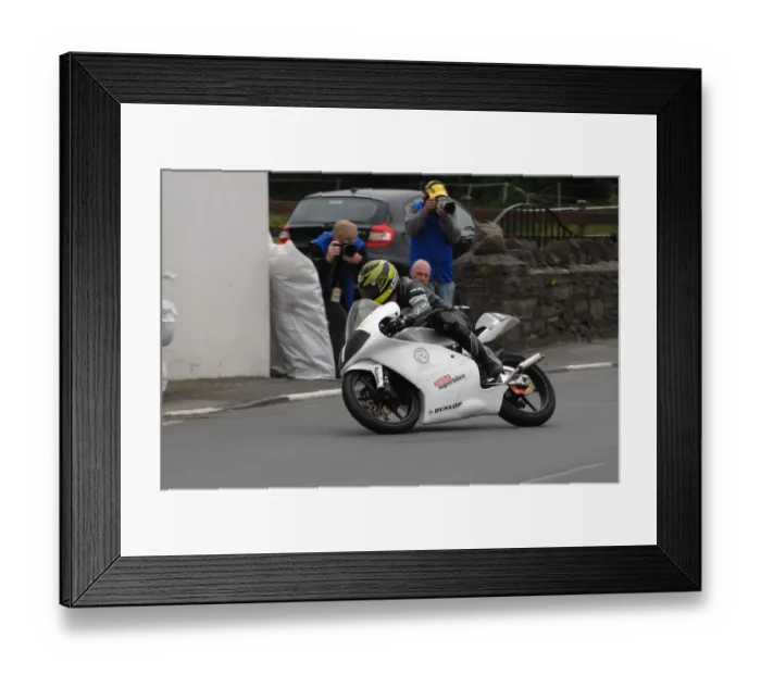 Framed Print : James Ford (Honda) 2009 Billown TT Framed Print : James Ford (Honda) 2009 Billown TT