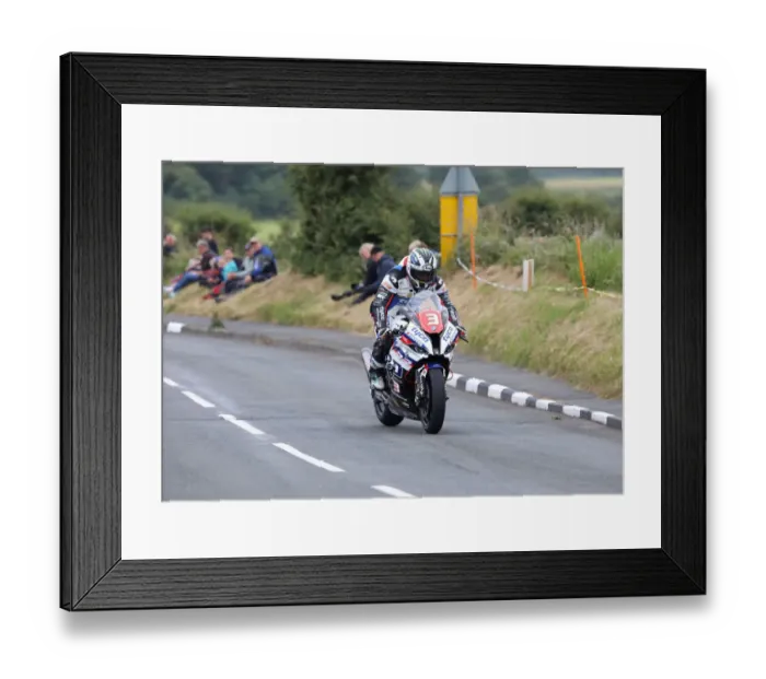 Framed Print : Michael Dunlop (Tyco BMW) 2019 Southern 100 Framed Print : Michael Dunlop (Tyco BMW) 2019 Southern 100