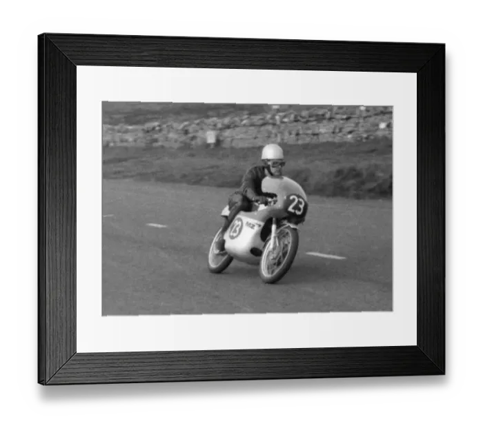 Framed Print : Klaus Enderlein (MZ) 1965 Ultra Lightweight TT Framed Print : Klaus Enderlein (MZ) 1965 Ultra Lightweight TT