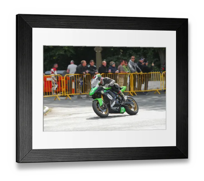 Framed Print : James Neesom (Kawasaki) 2014 Super Twin Manx Grand Prix Framed Print : James Neesom (Kawasaki) 2014 Super Twin Manx Grand Prix