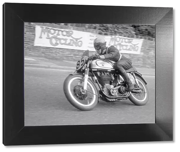 Keith Campbell (Norton) 1952 Senior Manx Grand Prix