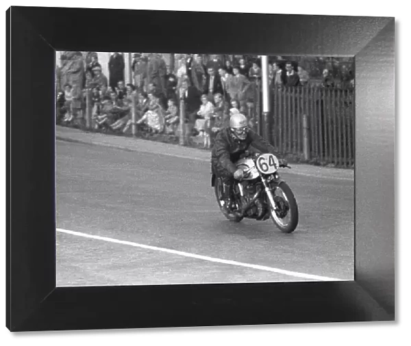 Harold Cooper (Norton) 1957 Junior Newcomers Manx Grand Prix