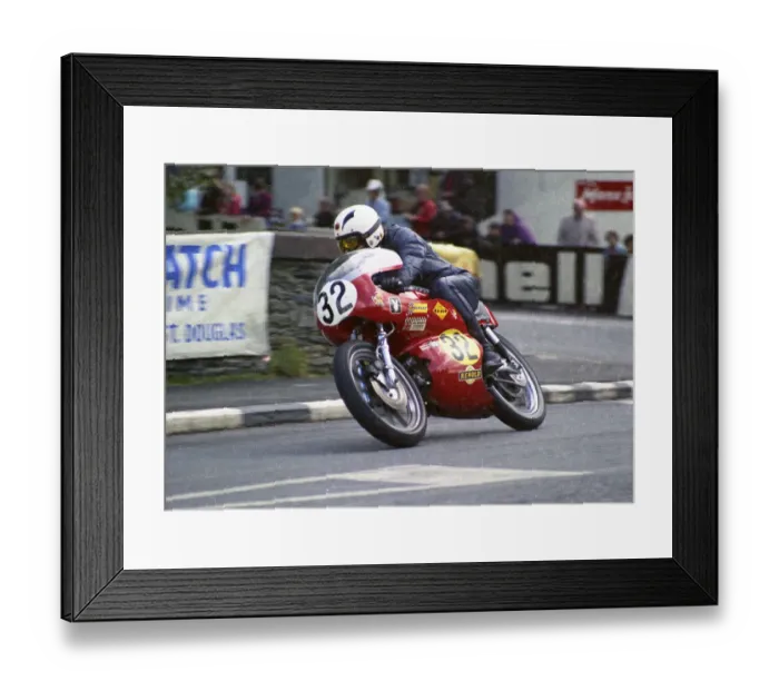 Framed Print : Roger Cocks (Aermacchi HD) 1974 Senior Manx Grand Prix Framed Print : Roger Cocks (Aermacchi HD) 1974 Senior Manx Grand Prix