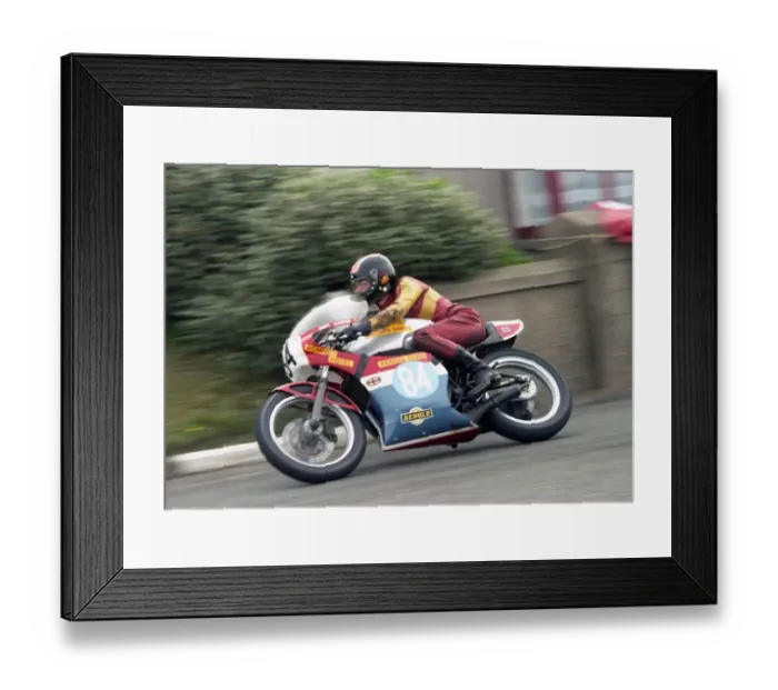 Framed Print : Andy Cooper (Spondon Yamaha) 1980 Junior Manx Grand Prix Framed Print : Andy Cooper (Spondon Yamaha) 1980 Junior Manx Grand Prix