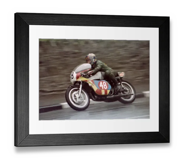 Framed Print : John Coleman (Yamaha) 1978 Newcomers Manx Grand Prix Framed Print : John Coleman (Yamaha) 1978 Newcomers Manx Grand Prix
