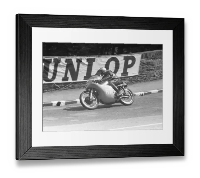 Framed Print : Ed La Belle (Norton) 1959 Junior TT Framed Print : Ed La Belle (Norton) 1959 Junior TT