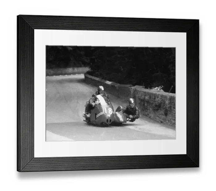 Framed Print : Claude Lambert & Gottfred Rufenacht (BMW) 1960 Sidecar TT Framed Print : Claude Lambert & Gottfred Rufenacht (BMW) 1960 Sidecar TT