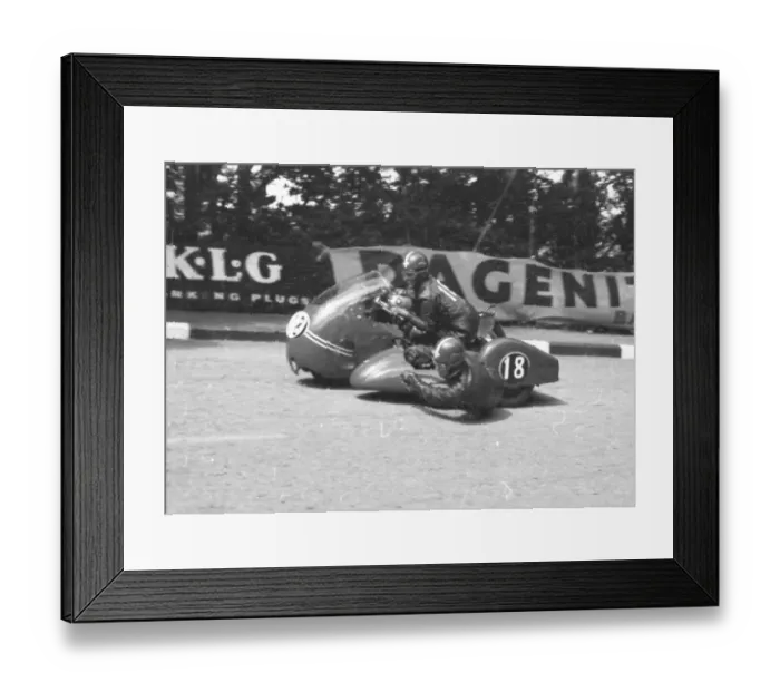 Framed Print : Claude Lambert & Gottfried Rufenacht (BMW) 1960 Sidecar TT Framed Print : Claude Lambert & Gottfried Rufenacht (BMW) 1960 Sidecar TT