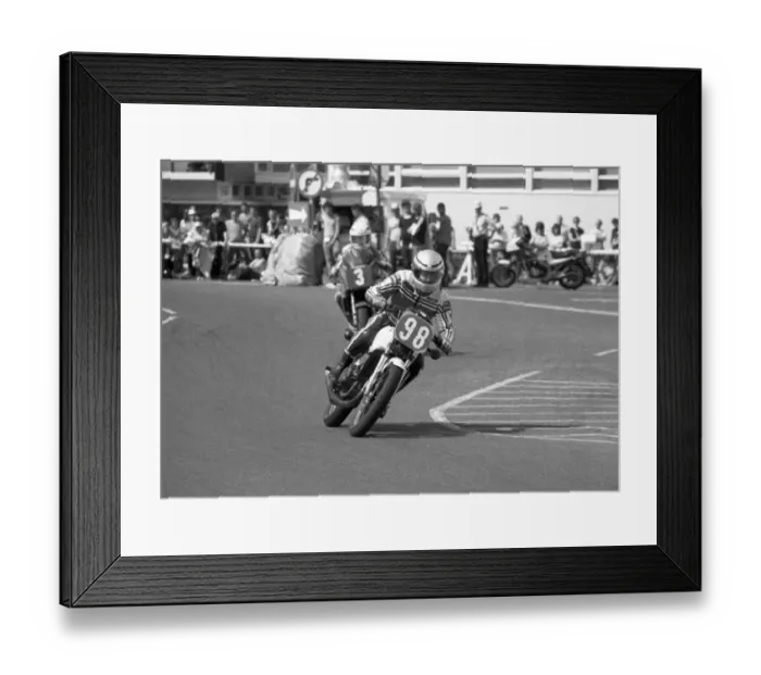 Framed Print : John Mould (Yamaha) 1984 Production 250 TT Framed Print : John Mould (Yamaha) 1984 Production 250 TT