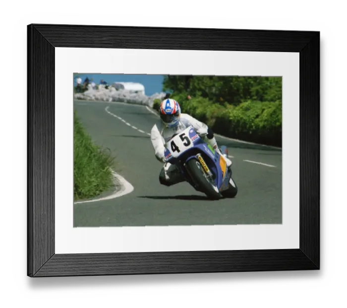 Framed Print : David Castle (Honda) 1991 Formula One TT Framed Print : David Castle (Honda) 1991 Formula One TT