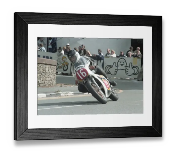 Framed Print : Gabriel Uttley (Honda) 1984 Newcomers Manx Grand Prix Framed Print : Gabriel Uttley (Honda) 1984 Newcomers Manx Grand Prix