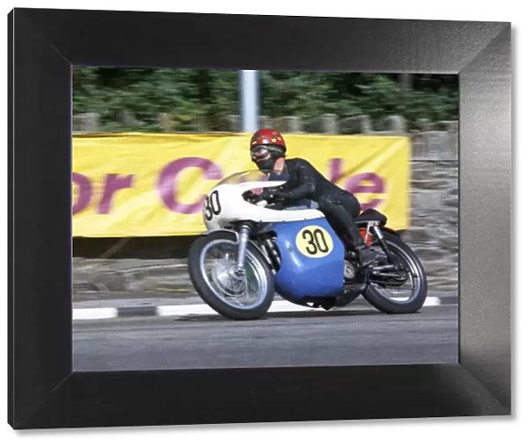 Barry Tingley (Norton) 1967 Senior Manx Grand Prix
