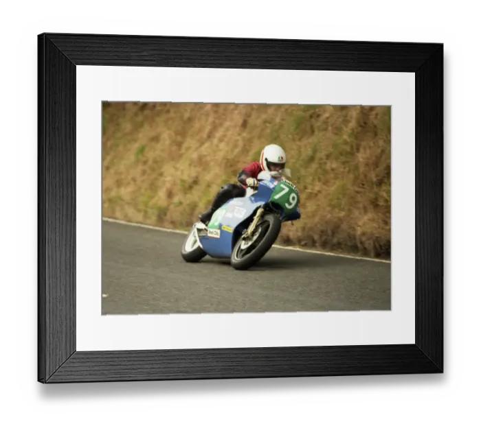 Framed Print : Tony Tuttle (EMC) 1986 Lightweight Manx Grand Prix Framed Print : Tony Tuttle (EMC) 1986 Lightweight Manx Grand Prix