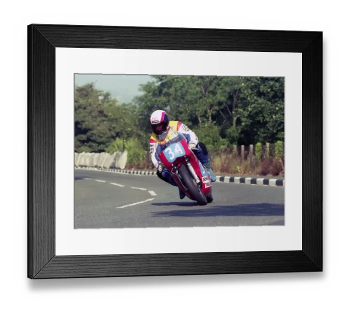 Framed Print : Dennis Trollope (Aermacchi) 1991 Junior Classic Manx Grand Prix Framed Print : Dennis Trollope (Aermacchi) 1991 Junior Classic Manx Grand Prix