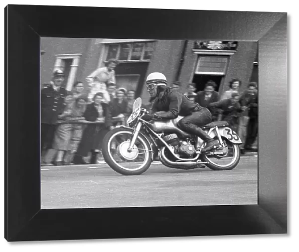 Siggi Wunsche (DKW) 1953 Junior TT