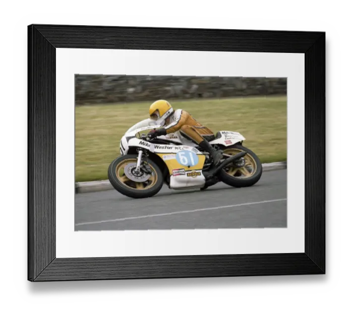 Framed Print : Phil Daniels (Weston Yamaha) 1980 Junior Manx Grand Prix Framed Print : Phil Daniels (Weston Yamaha) 1980 Junior Manx Grand Prix