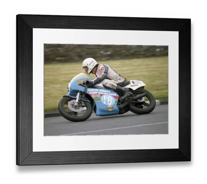 Framed Print : John McEntee (Fowler Yamaha) 1980 Junior Manx Grand Prix Framed Print : John McEntee (Fowler Yamaha) 1980 Junior Manx Grand Prix