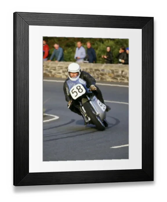 Framed Print : Graham Boothby (Norton) 1986 Senior Classic Manx Grand Prix Framed Print : Graham Boothby (Norton) 1986 Senior Classic Manx Grand Prix