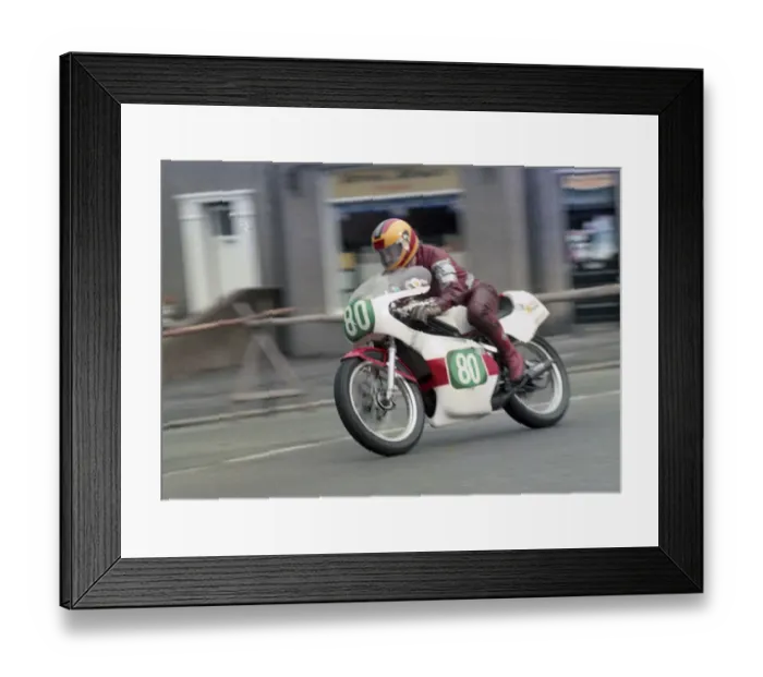 Framed Print : Jim Gibson (Yamaha) 1982 Newcomers Manx Grand Prix Framed Print : Jim Gibson (Yamaha) 1982 Newcomers Manx Grand Prix
