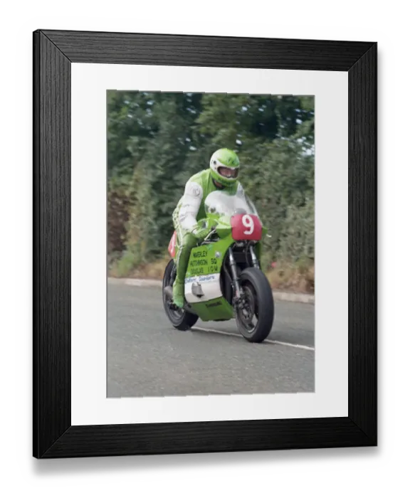 Framed Print : Paul Marks (Kawasaki) 1987 Newcomers Manx Grand Prix Framed Print : Paul Marks (Kawasaki) 1987 Newcomers Manx Grand Prix