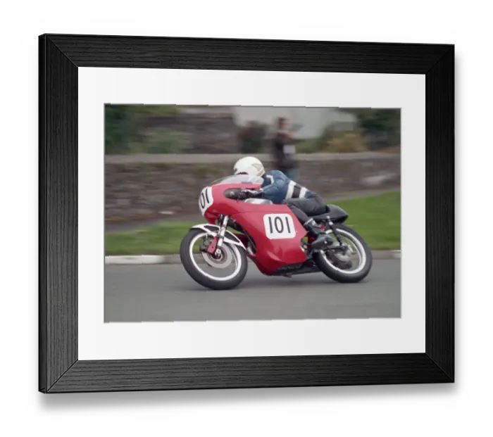 Framed Print : Peter Byrne (Ducati) 1986 Junior Classic Manx Grand Prix Framed Print : Peter Byrne (Ducati) 1986 Junior Classic Manx Grand Prix