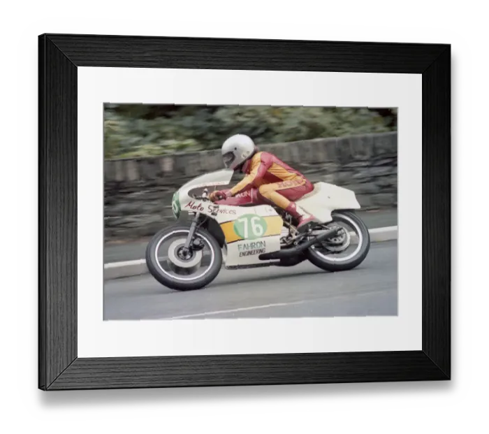 Framed Print : Chris Bacon (Fahron) 1982 Newcomers Manx Grand Prix Framed Print : Chris Bacon (Fahron) 1982 Newcomers Manx Grand Prix