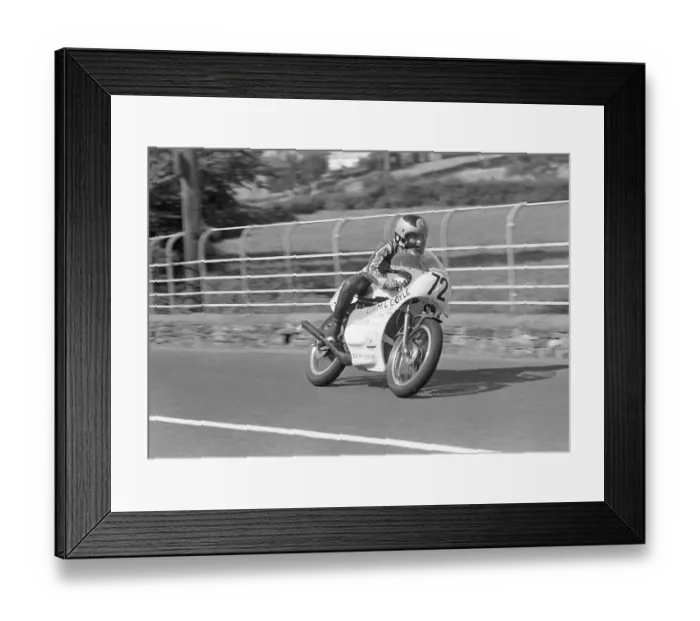 Framed Print : Decca Kelly (Yamaha) 1978 Lightweight Manx Grand Prix Framed Print : Decca Kelly (Yamaha) 1978 Lightweight Manx Grand Prix