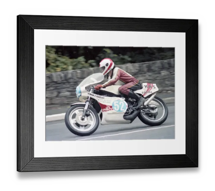 Framed Print : Brian Brownrigg (Yamaha) 1982 Newcomers Manx Grand Prix Framed Print : Brian Brownrigg (Yamaha) 1982 Newcomers Manx Grand Prix