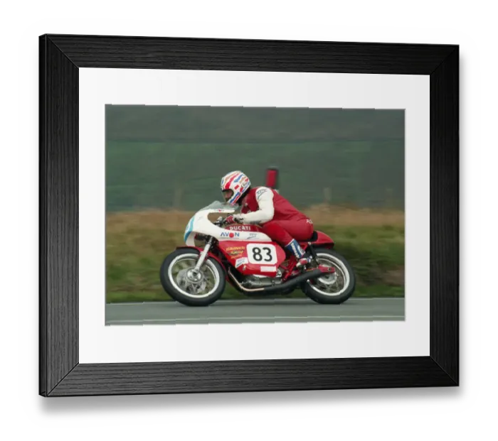 Framed Print : Richard Powell (Saxon Walker Ducati) 1996 Junior Classic Manx Grand Prix Framed Print : Richard Powell (Saxon Walker Ducati) 1996 Junior Classic Manx Grand Prix