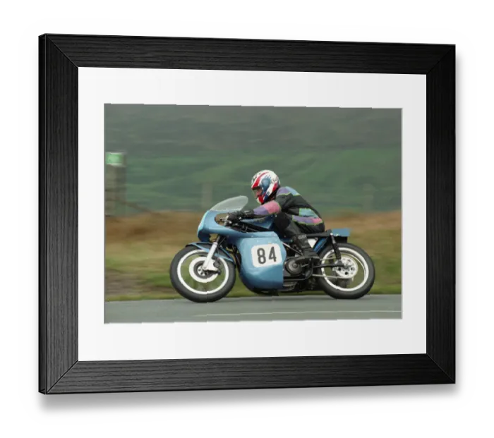 Framed Print : Neil Townsend (AJS Seeley) 1996 Junior Classic Manx Grand Prix Framed Print : Neil Townsend (AJS Seeley) 1996 Junior Classic Manx Grand Prix