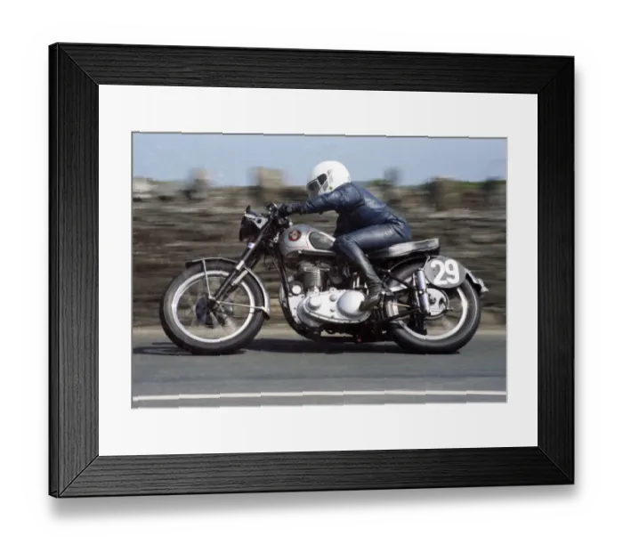 Framed Print : Colin Bagshaw (BSA) 1991 Pre TT Classic Framed Print : Colin Bagshaw (BSA) 1991 Pre TT Classic
