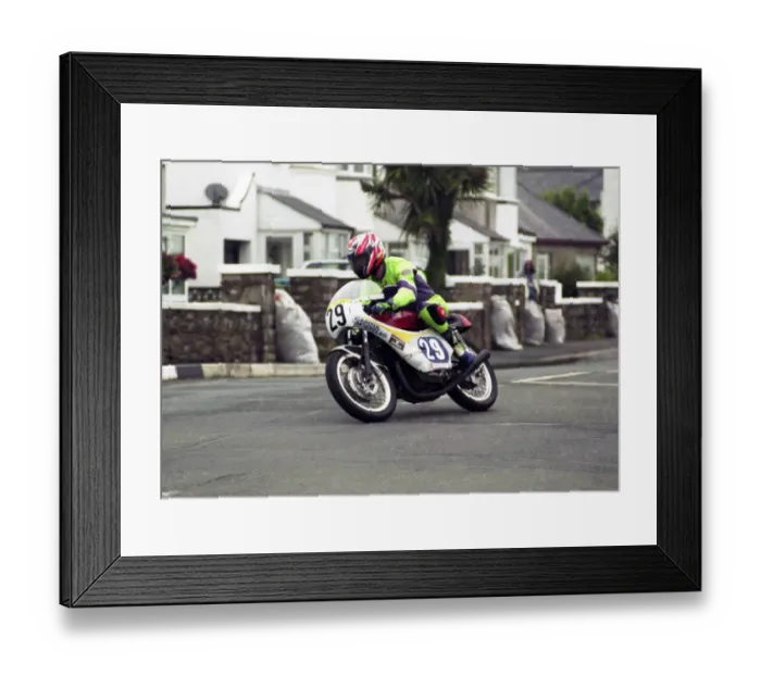 Framed Print : Dave Clarke (Honda) 2003 Pre TT Classic Framed Print : Dave Clarke (Honda) 2003 Pre TT Classic