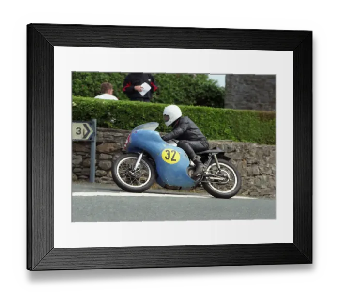 Framed Print : Mike Ellerby (Norton) 1995 Pre TT Classic Framed Print : Mike Ellerby (Norton) 1995 Pre TT Classic