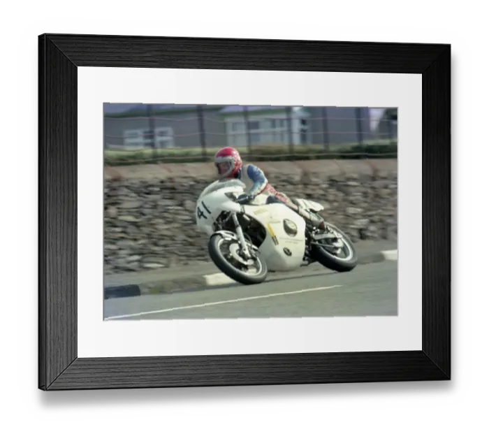 Framed Print : Colin Pearson (Suzuki) 1982 Senior Manx Grand Prix Framed Print : Colin Pearson (Suzuki) 1982 Senior Manx Grand Prix