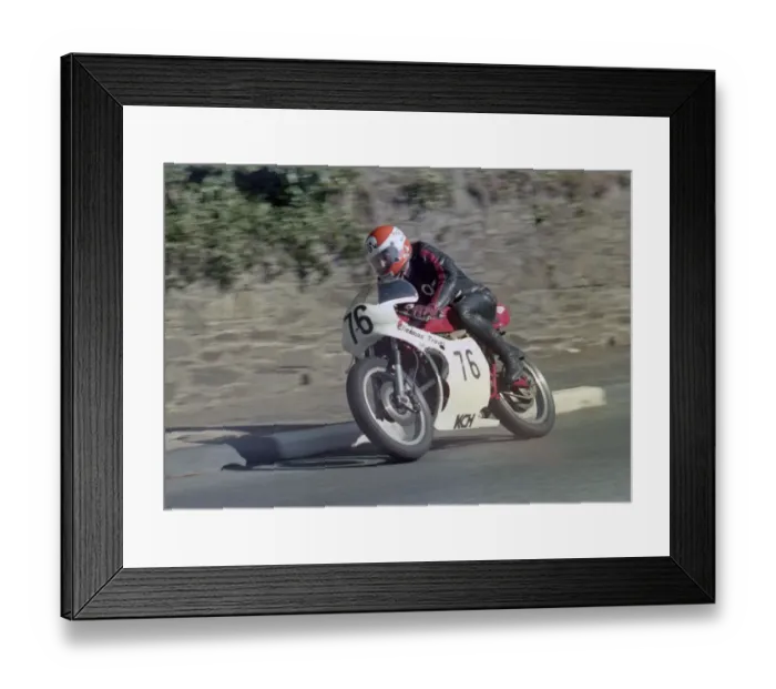 Framed Print : Brian Raynor (Honda) 1982 Senior Manx Grand Prix Framed Print : Brian Raynor (Honda) 1982 Senior Manx Grand Prix
